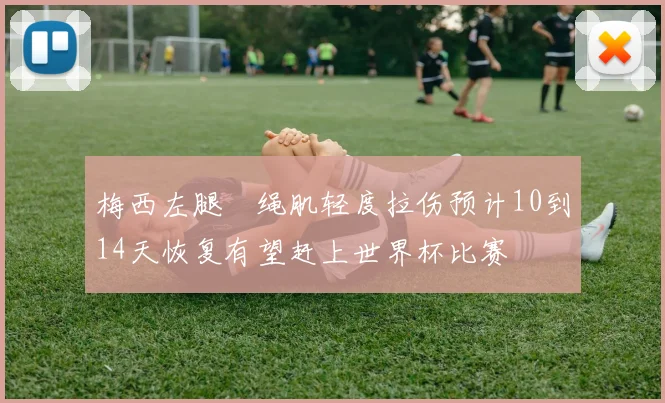 梅西左腿腘绳肌轻度拉伤预计10到14天恢复有望赶上世界杯比赛